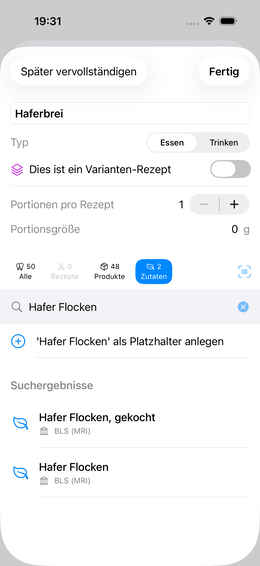 Ernährung